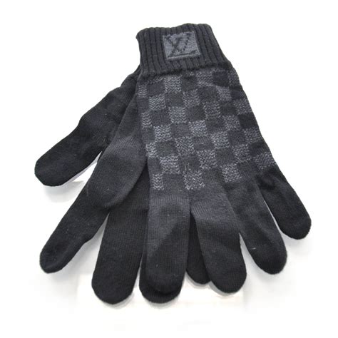 louis vuitton gloves men|louis vuitton damier gloves.